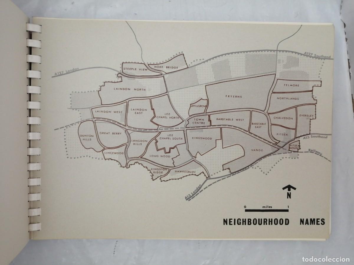 Libros de segunda mano: BASILDON. MASTER PLAN FOR 140000 POPULATION 1965 - Foto 8