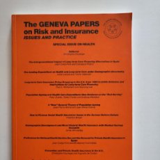 Libros de segunda mano: THE GENEVA PAPERS ON RISK AND INSURANCE ISSUES AND PRACTICE - VVAA (EDITORIAL CHRISTOPHE COURBAGE)