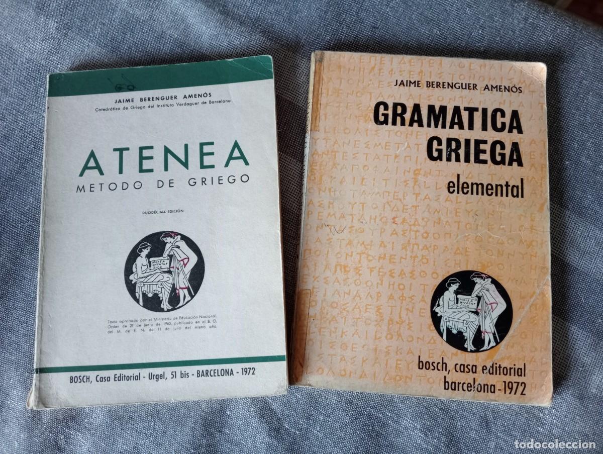 Libros de segunda mano: 2 libros M&eacute;todo de griego.ATENA - Foto 1