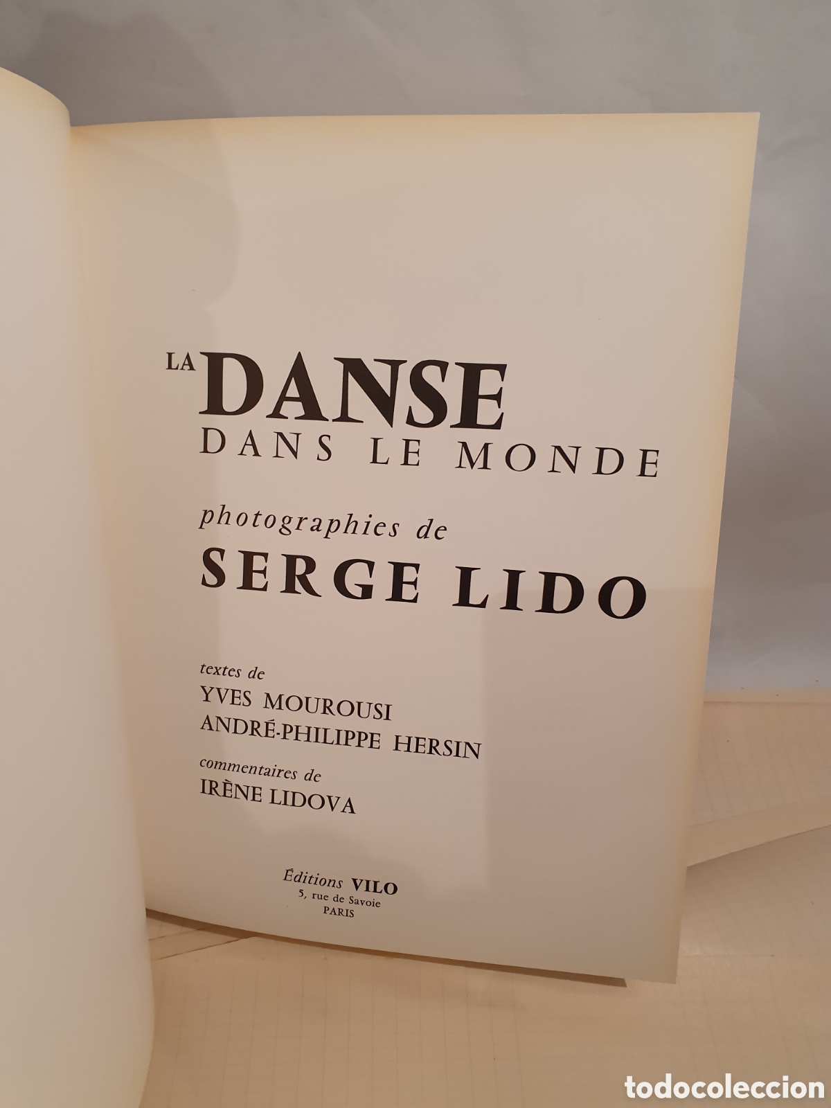 serge lido. la danse dans le monde. editions vi - Buy Other used