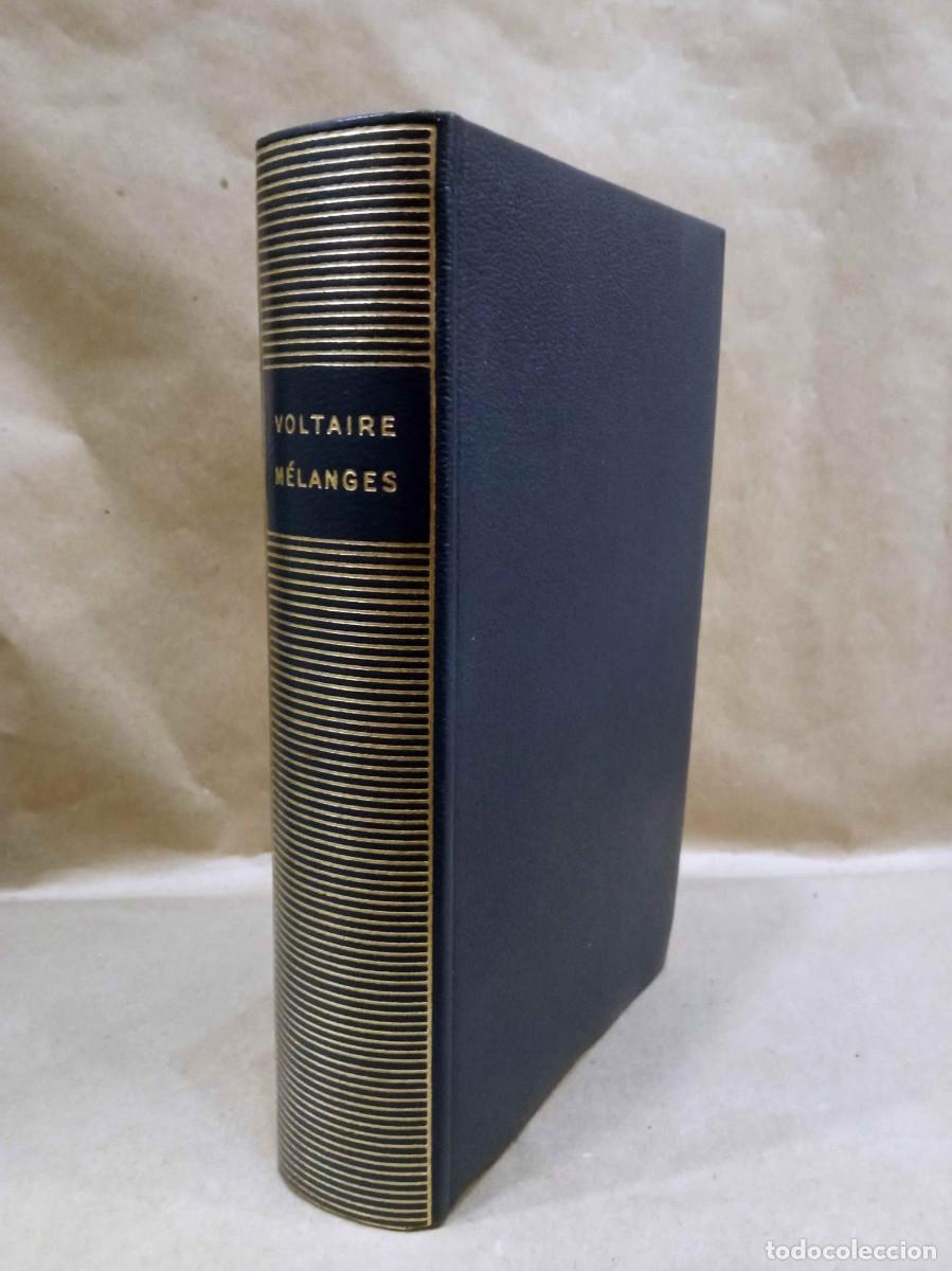 Libros de segunda mano: VOLTAIRE - M&Eacute;LANGES. GALLIMARD, 1961. - Foto 1