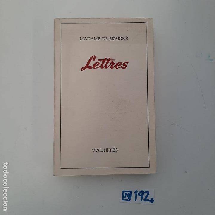 Libros de segunda mano: Lettres - Foto 1