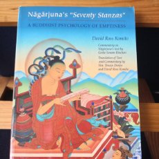 Libros de segunda mano: NAGARJUNA' S SEVENTY STANZASS- PSICOLOGY OF BUDDHIST EMPTINESS- ENGLISH. BUDISMO PORTES 5,99