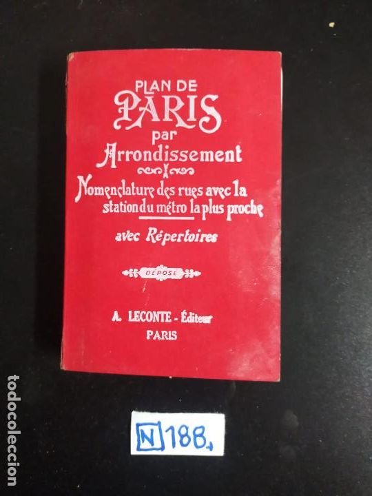 Libros de segunda mano: Plan de Paris - Foto 1