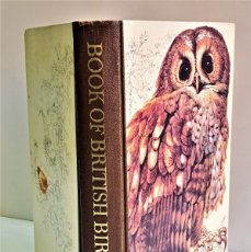 Libros de segunda mano: LIBRO BOOK OF BRITISH BIRDS 1969 - 18 X 29.CM
