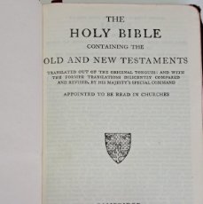 Libros de segunda mano: 1948 LIBRO HOLY BIBLE - 10 X 14.CM