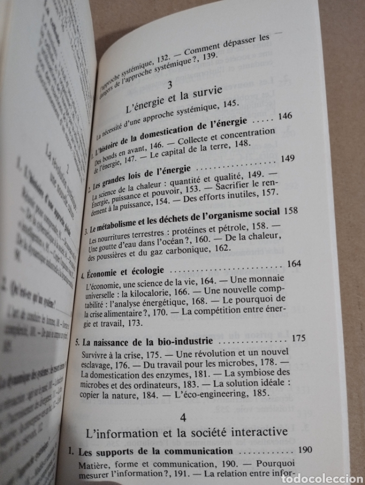 Libros de segunda mano: LE MACROSCOPE VERS UNE VISION GLOBALE (JO&Euml;L DE ROSNAY) - Foto 5