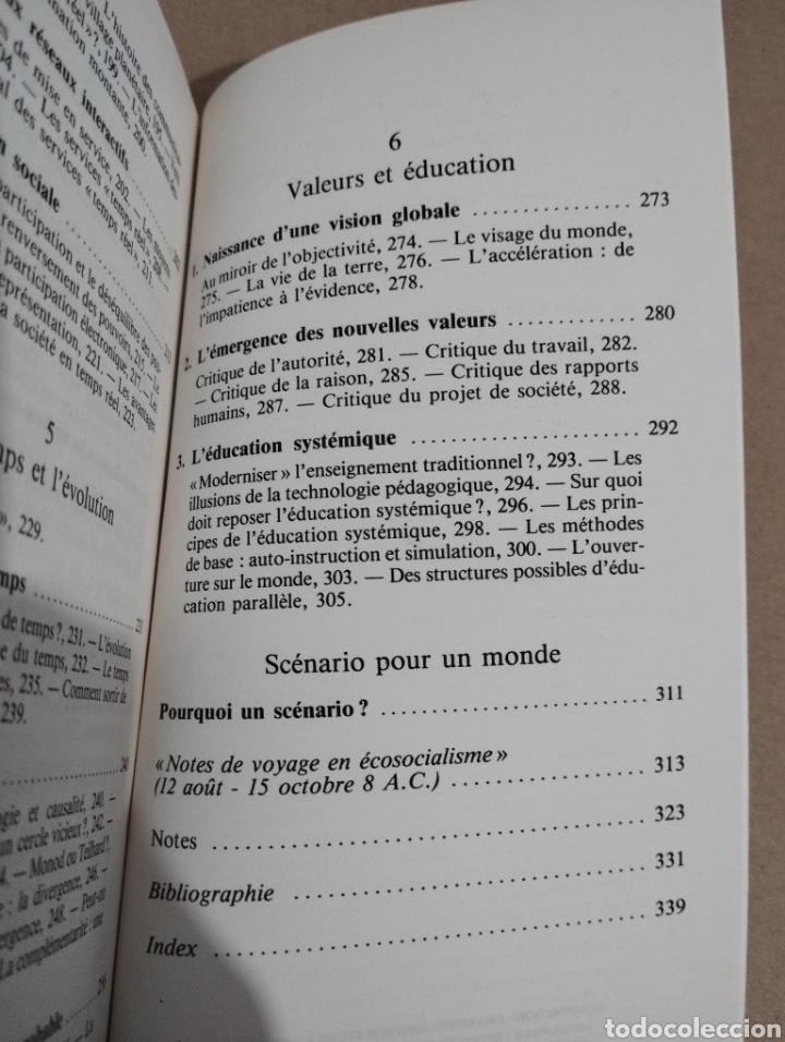 Libros de segunda mano: LE MACROSCOPE VERS UNE VISION GLOBALE (JO&Euml;L DE ROSNAY) - Foto 7