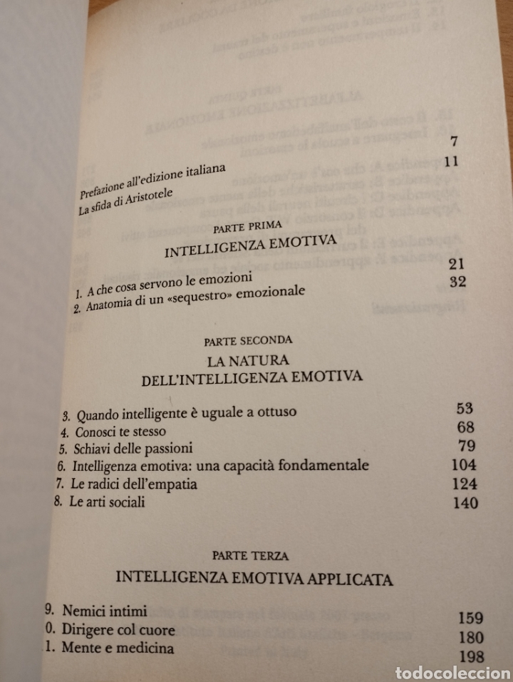 Libros de segunda mano: INTELLIGENZA EMOTIVA (DANIEL GOLEMAN) - Foto 3
