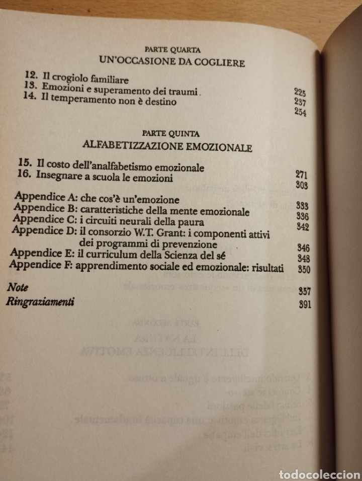 Libros de segunda mano: INTELLIGENZA EMOTIVA (DANIEL GOLEMAN) - Foto 4