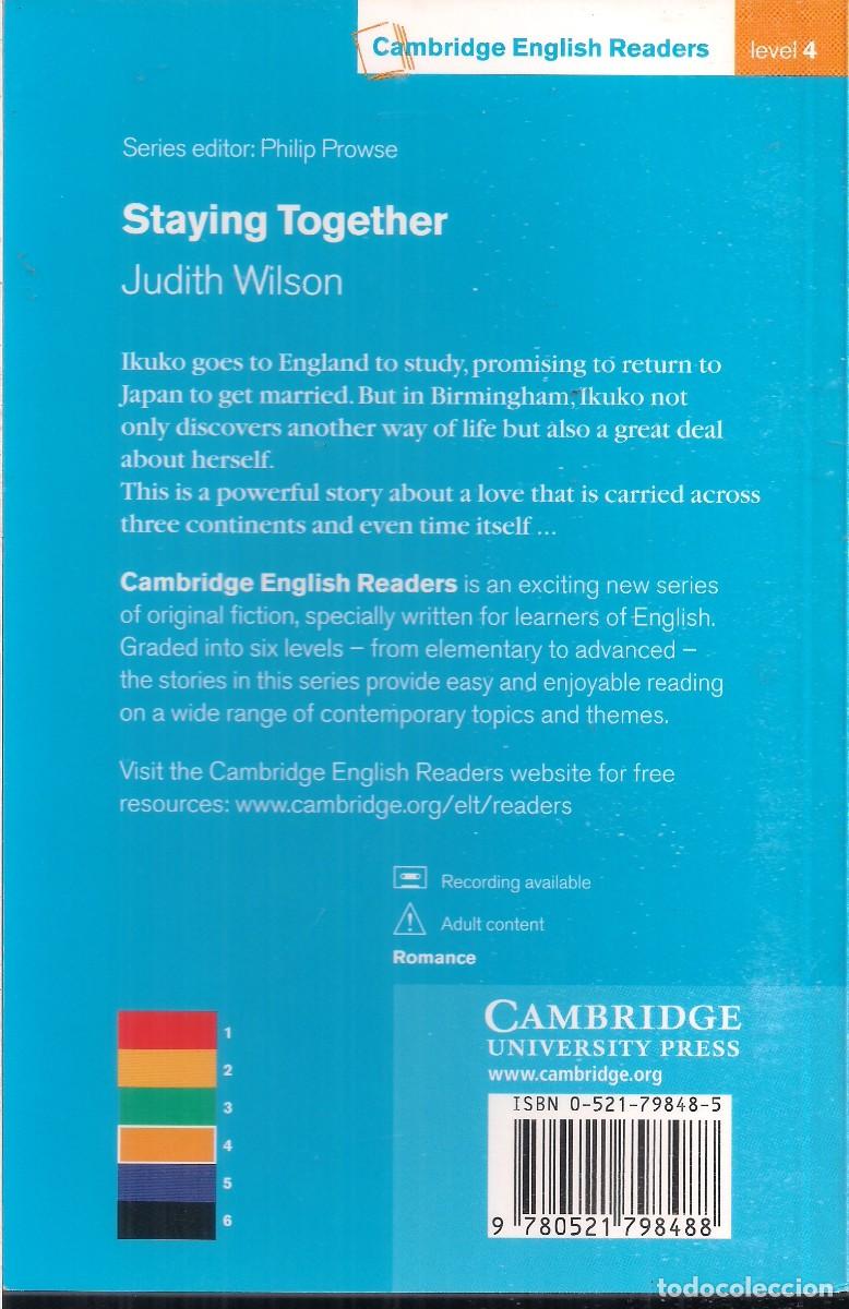 Libros de segunda mano: JUDITH WILSON: STAYING TOGETHER - Foto 2