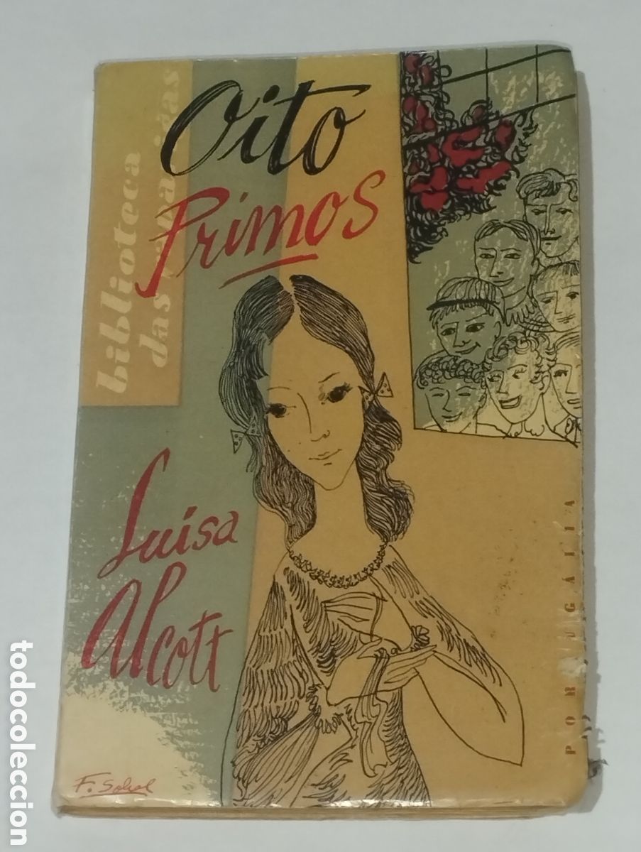 Libros de segunda mano: Oito Primos &ndash; Louisa May Alcott &ndash; edici&oacute;n en portugu&eacute;s &ndash; 1970