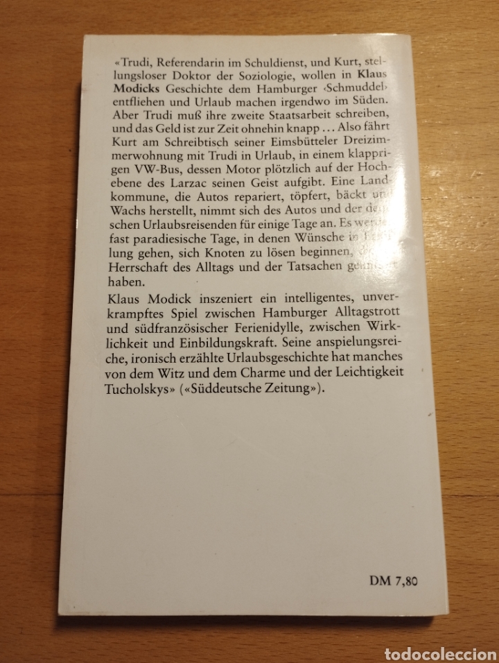 Libros de segunda mano: INS BLAUE (KLAUS MODICK) - Foto 3