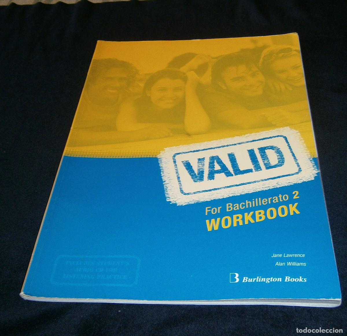 Libros de segunda mano: Valid for bachillerato 2 Workbook a&ntilde;o 1963 - Foto 1