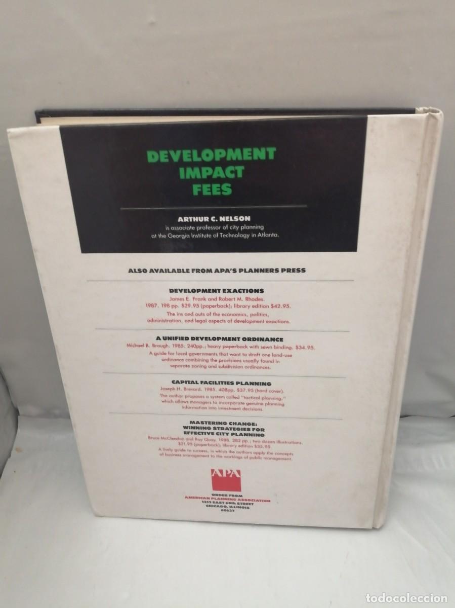 Libros de segunda mano: Development Impact Fees: Policy Rationale, Practice, Theory, and Issues (Hardcover) - Foto 2