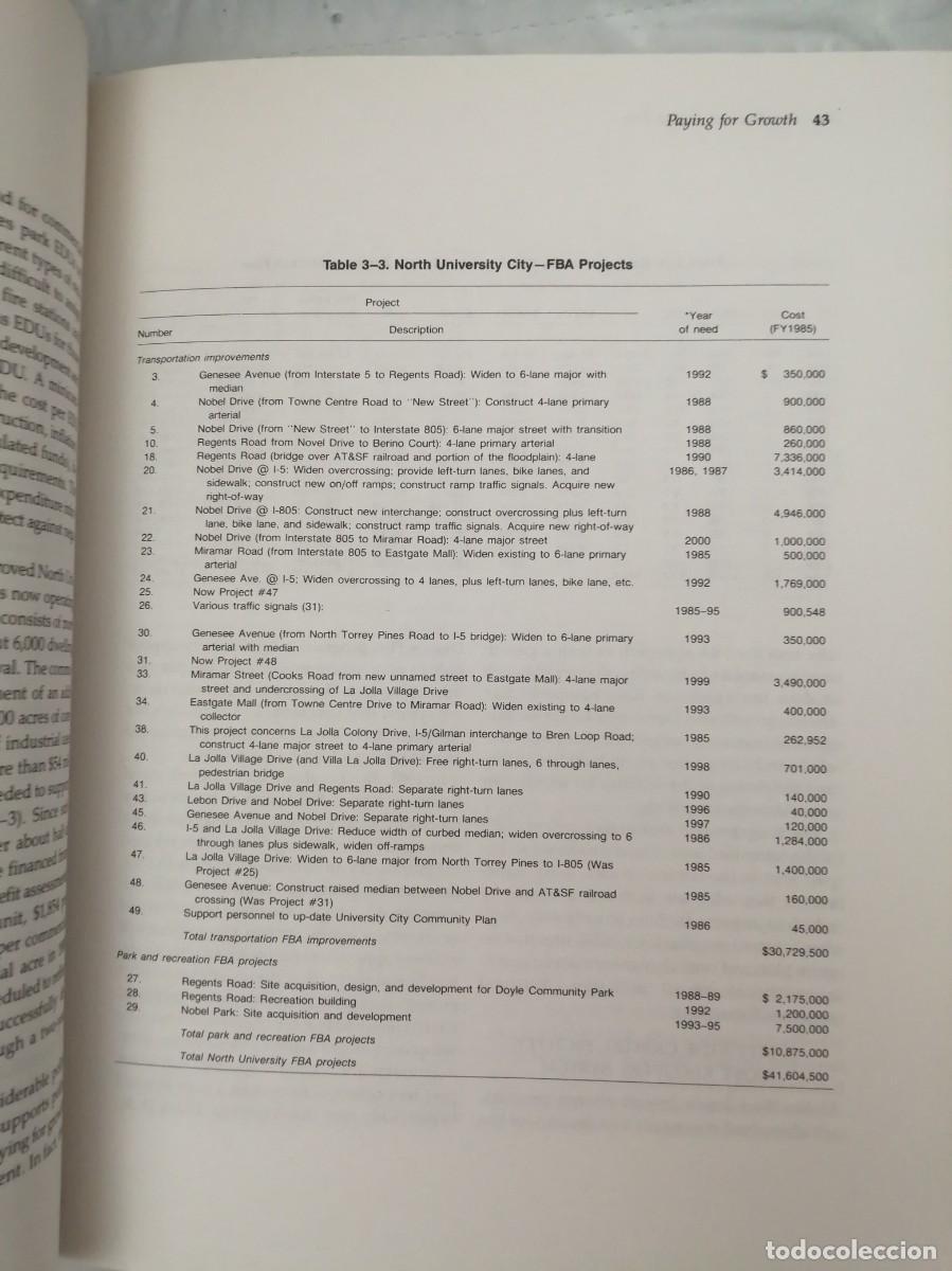 Libros de segunda mano: Development Impact Fees: Policy Rationale, Practice, Theory, and Issues (Hardcover) - Foto 8