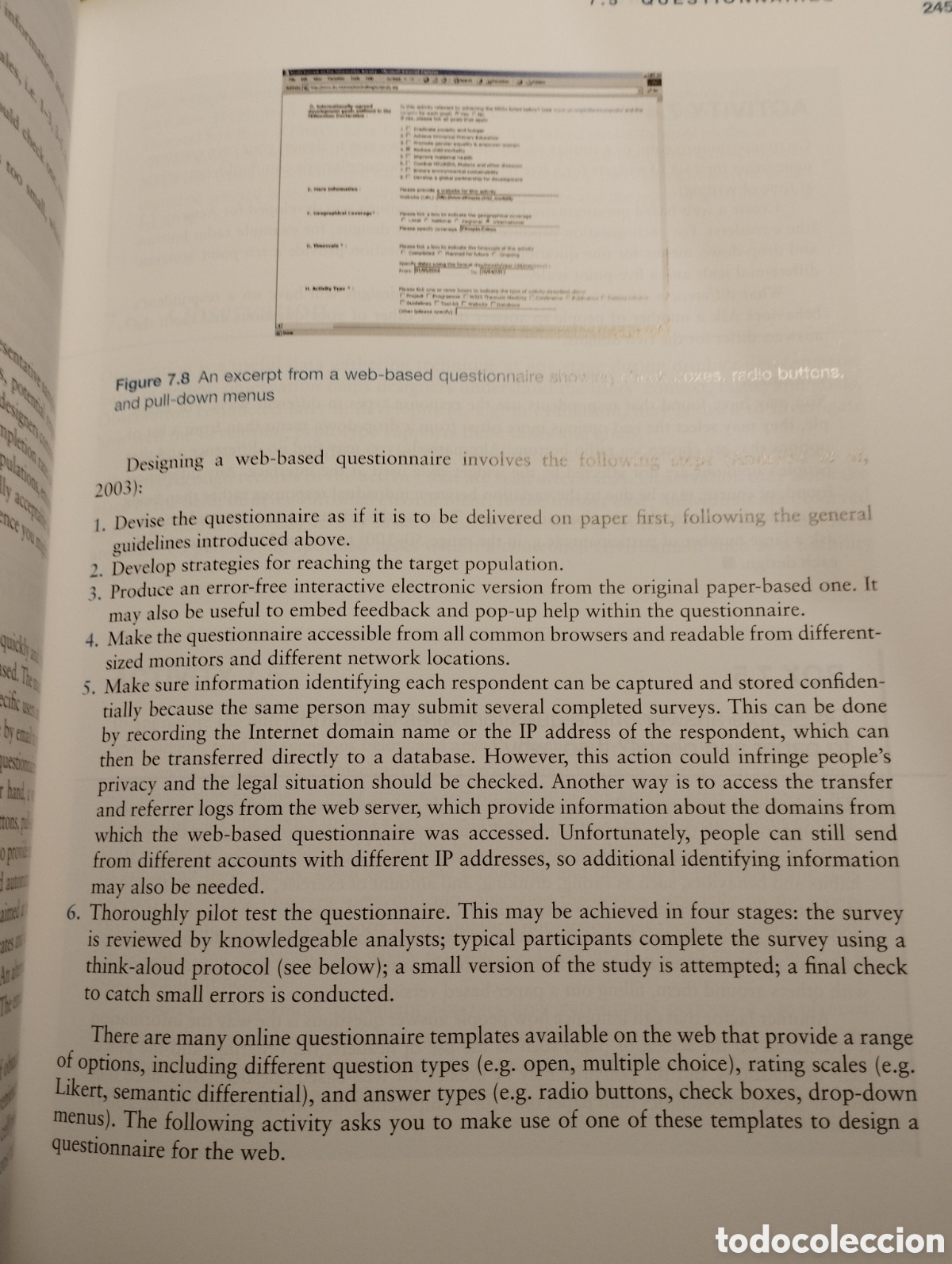 Libros de segunda mano: INTERACTION DESIGN. BEYOND HUMAN-COMPUTER INTERACTION (T. ROGERS / H. SHARP / J. PREECE) - Foto 13