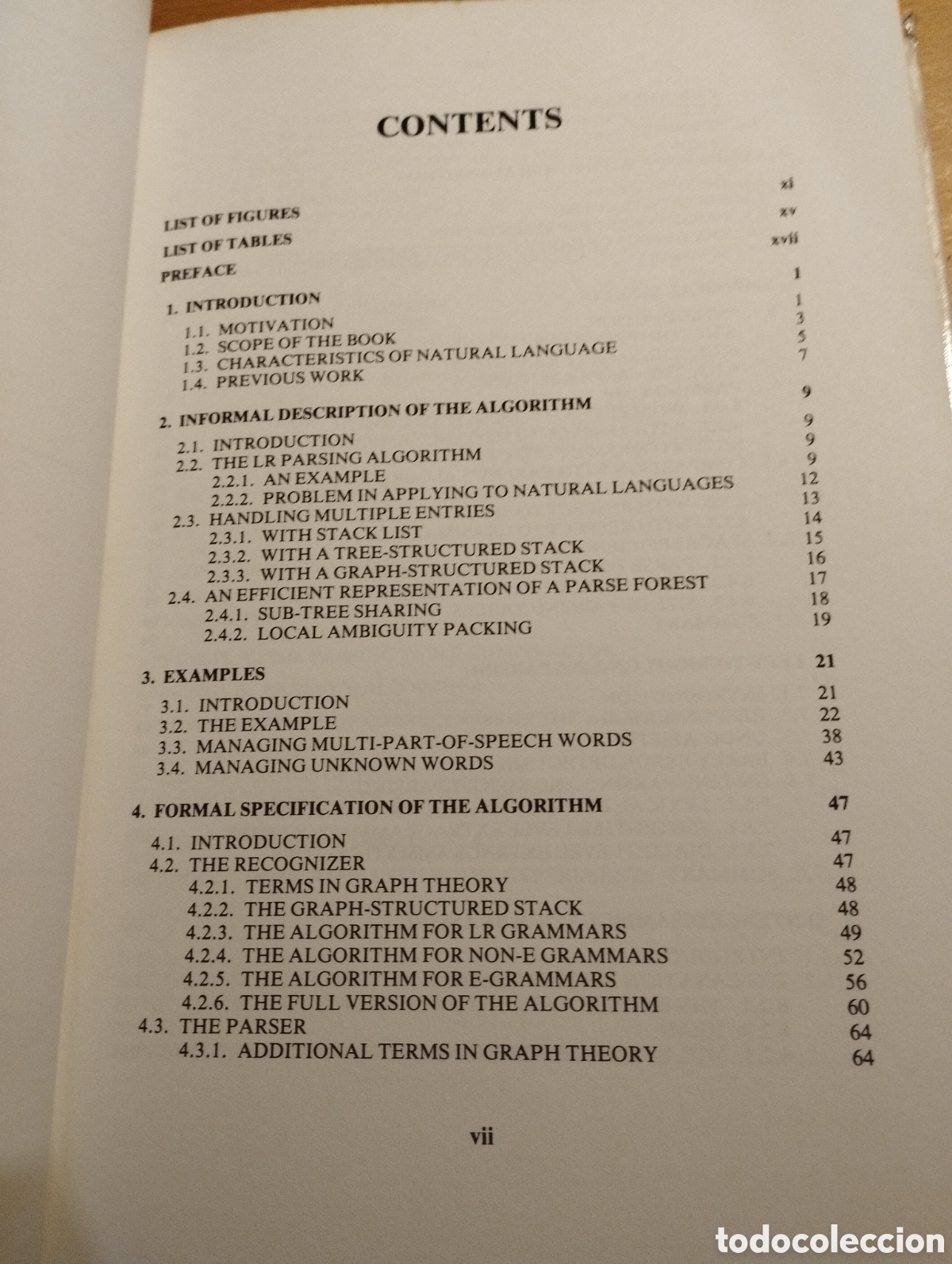 Libros de segunda mano: EFFICIENT PARSING FOR NATURAL LANGUAGE. A FAST ALGORITHM FOR PRACTICAL SYSTEMS (MASARU TOMITA) - Foto 3