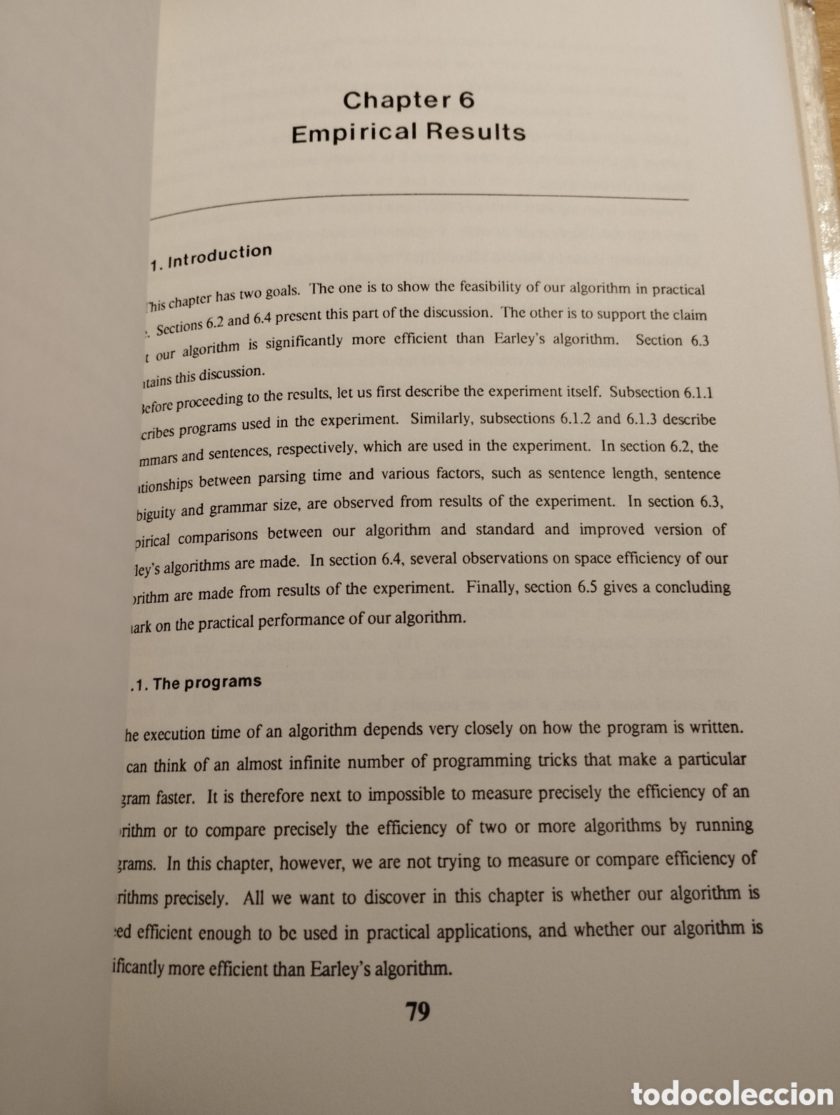 Libros de segunda mano: EFFICIENT PARSING FOR NATURAL LANGUAGE. A FAST ALGORITHM FOR PRACTICAL SYSTEMS (MASARU TOMITA) - Foto 9