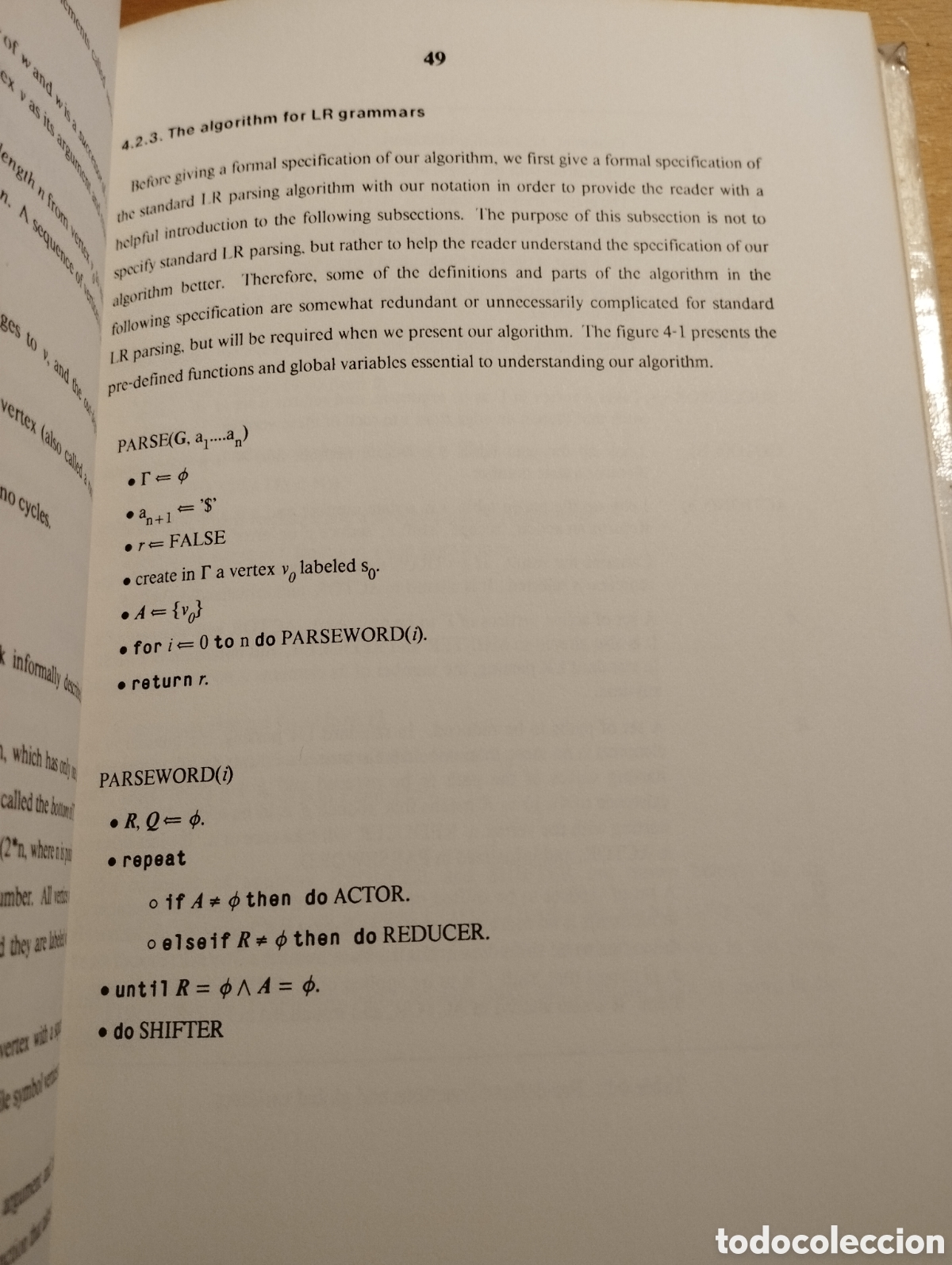 Libros de segunda mano: EFFICIENT PARSING FOR NATURAL LANGUAGE. A FAST ALGORITHM FOR PRACTICAL SYSTEMS (MASARU TOMITA) - Foto 11