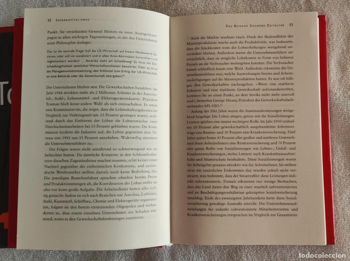 Libros de segunda mano: SUPER KAPITALISMUS. - Foto 6