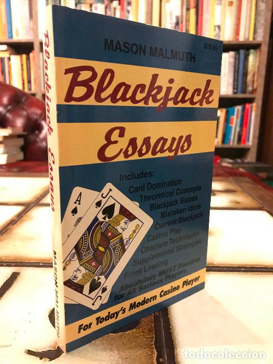 Libros de segunda mano: Blackjack Essays. Mason Malmuth. EN INGL&Eacute;S. - Foto 1