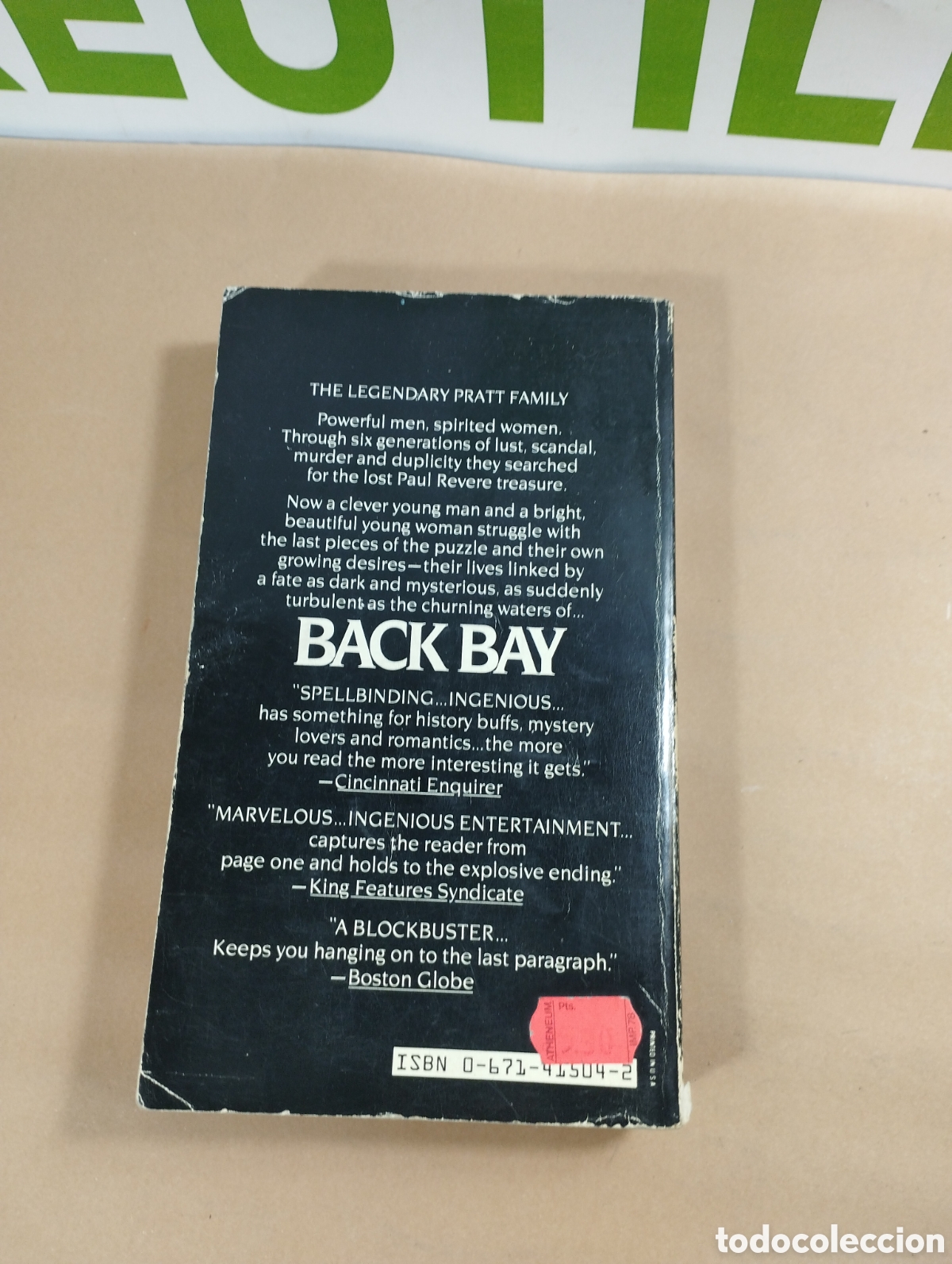 Libros de segunda mano: Black bay. William Martin. 1981. - Foto 2