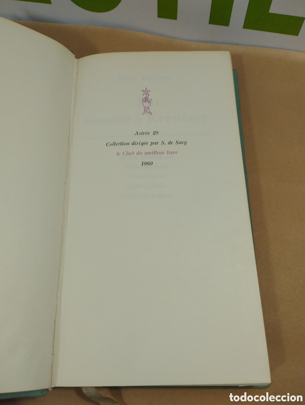 Libros de segunda mano: La sonate a kreutzer. Le&oacute;n Tolst&oacute;i. - Foto 3