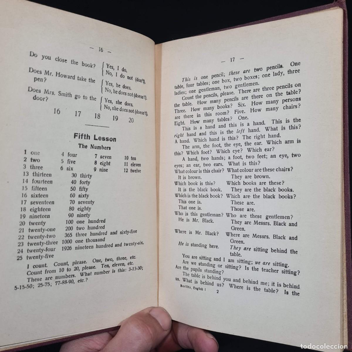 Libros de segunda mano: FIRST BOOK - BERLITZ - METHOD FOR TEACHING MODERN LANGAUGES - A&Ntilde;O 1930 /25.061 - Foto 6
