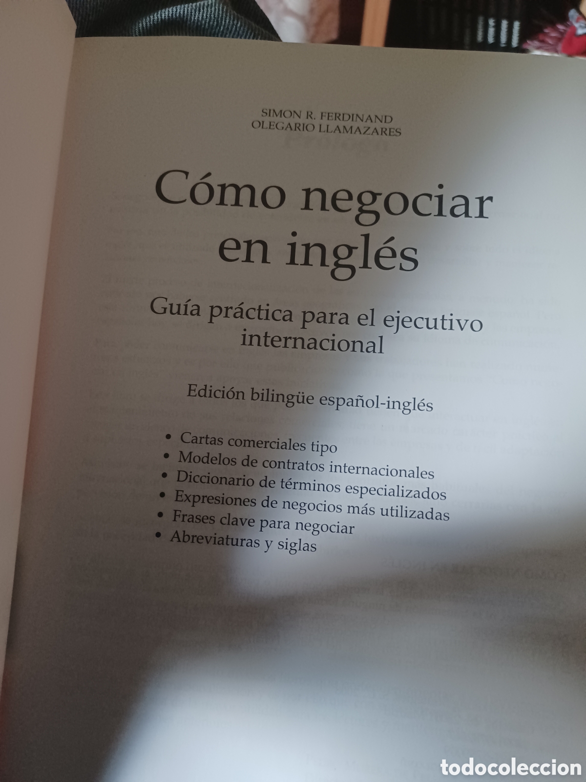 Libros de segunda mano: Barybook 193. C&oacute;mo negociar en ingl&eacute;s - Foto 4