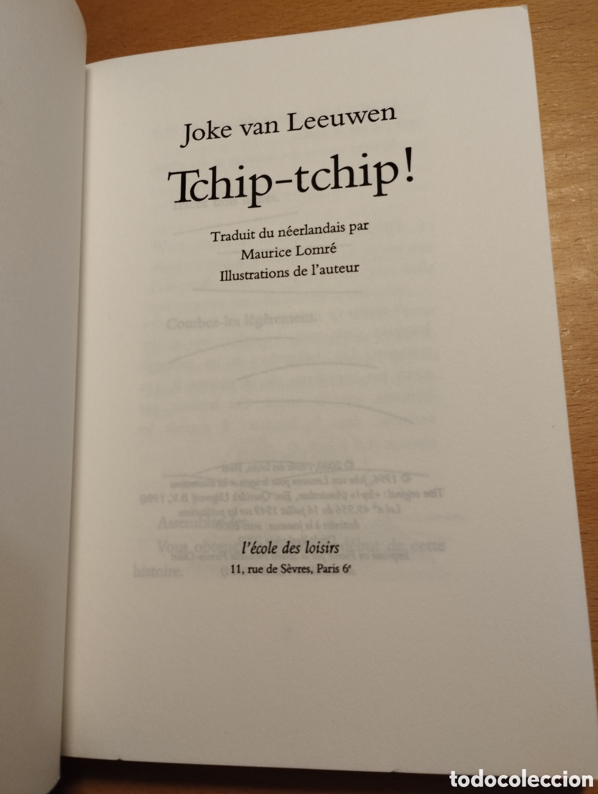 Libros de segunda mano: TCHIP-TCHIP! (JOKE VAN LEEUWEN) - Foto 2