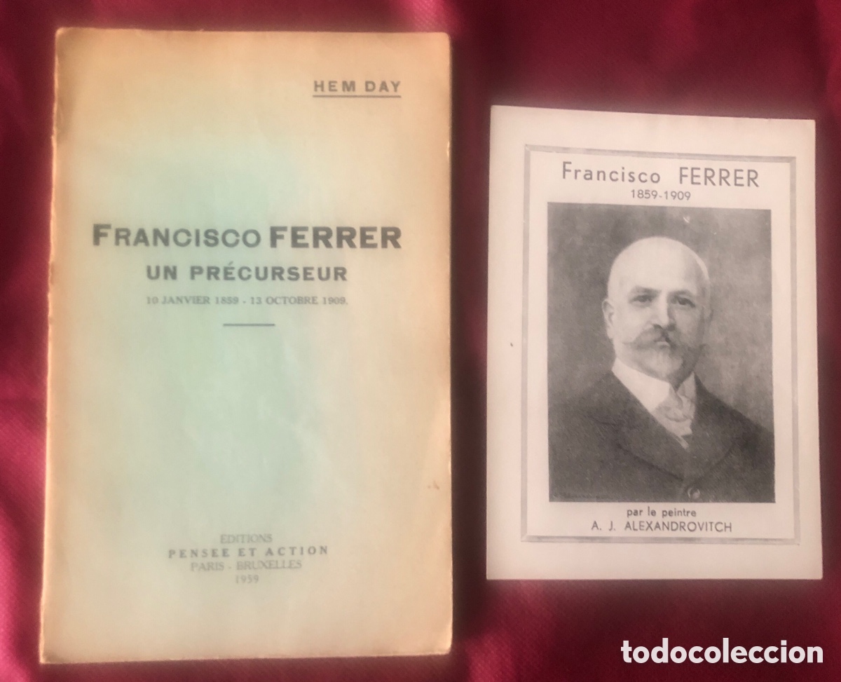 Libros de segunda mano: FRANCISCO FERRER UN PRECURSEUR-1959. - Foto 1