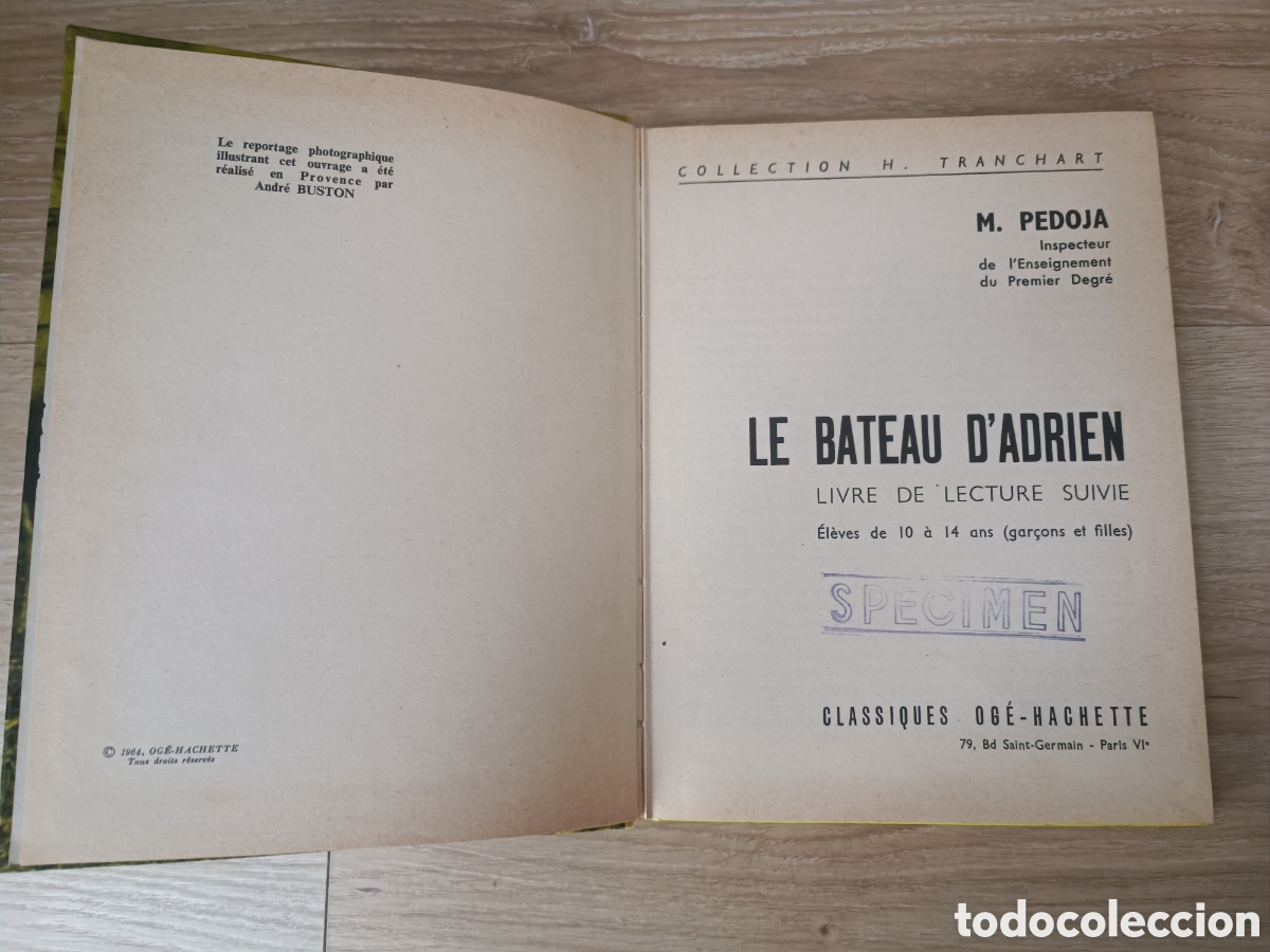 Libros de segunda mano: LE BATEAU DADRIEN - M. PEDOJA - Foto 2