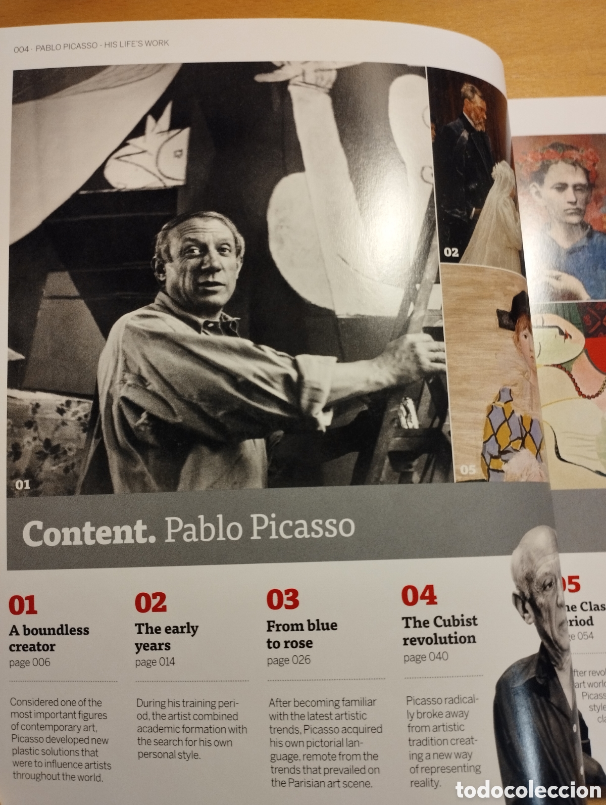 Libros de segunda mano: PABLO PICASSO. HIS LIFES WORK (DOSDE PUBLISHING) - Foto 3