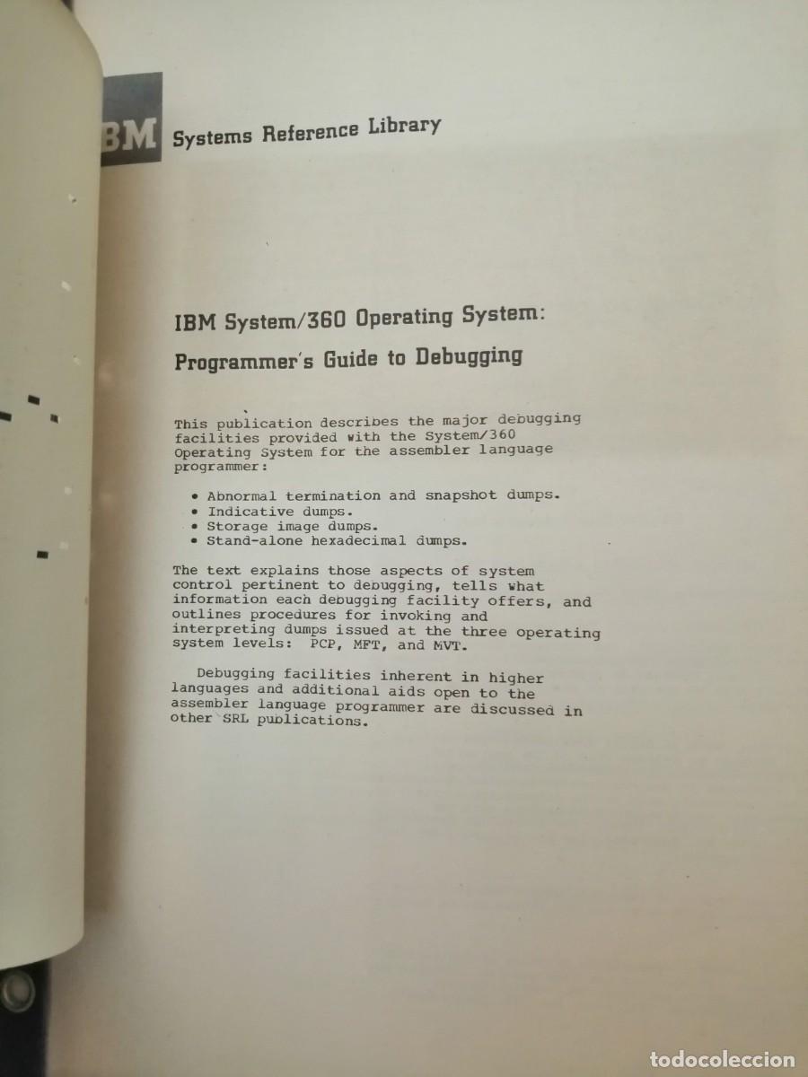 Libros de segunda mano: IBM System/360 Operating System - Foto 3