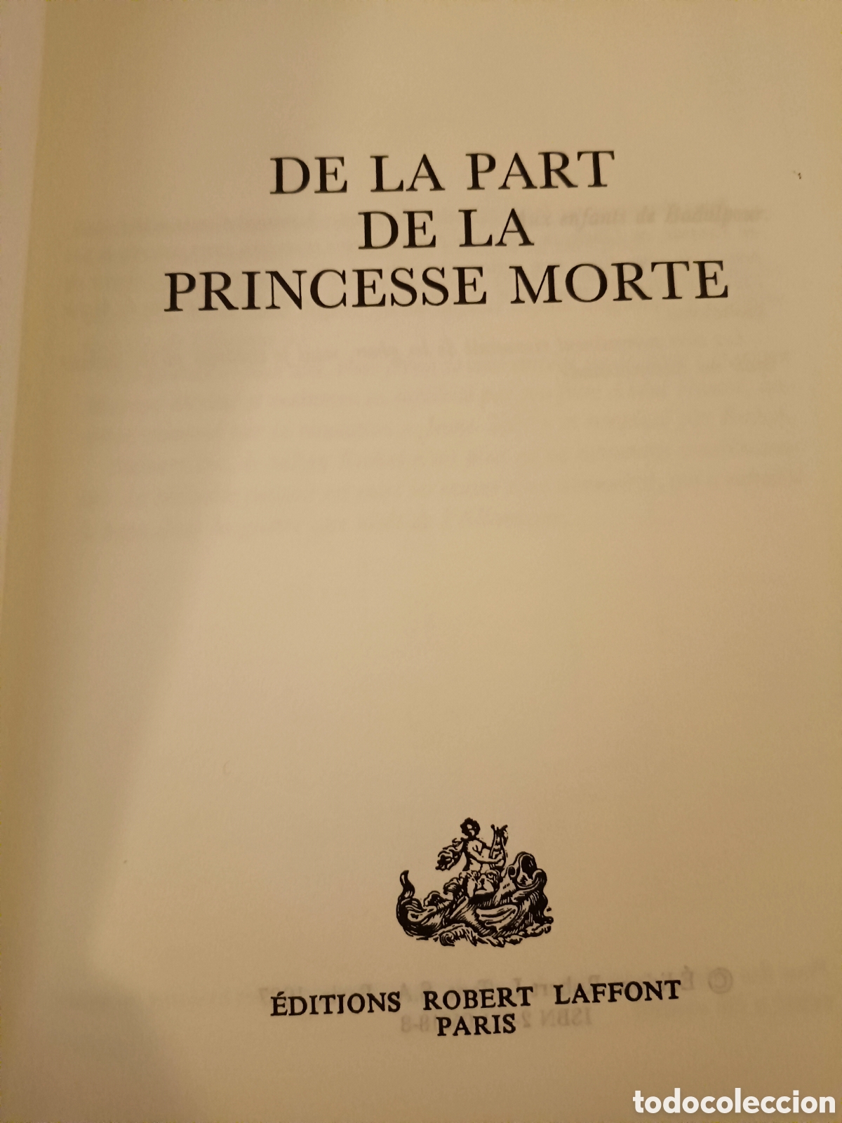 Libros de segunda mano: De la part de la princesse morte - Foto 4