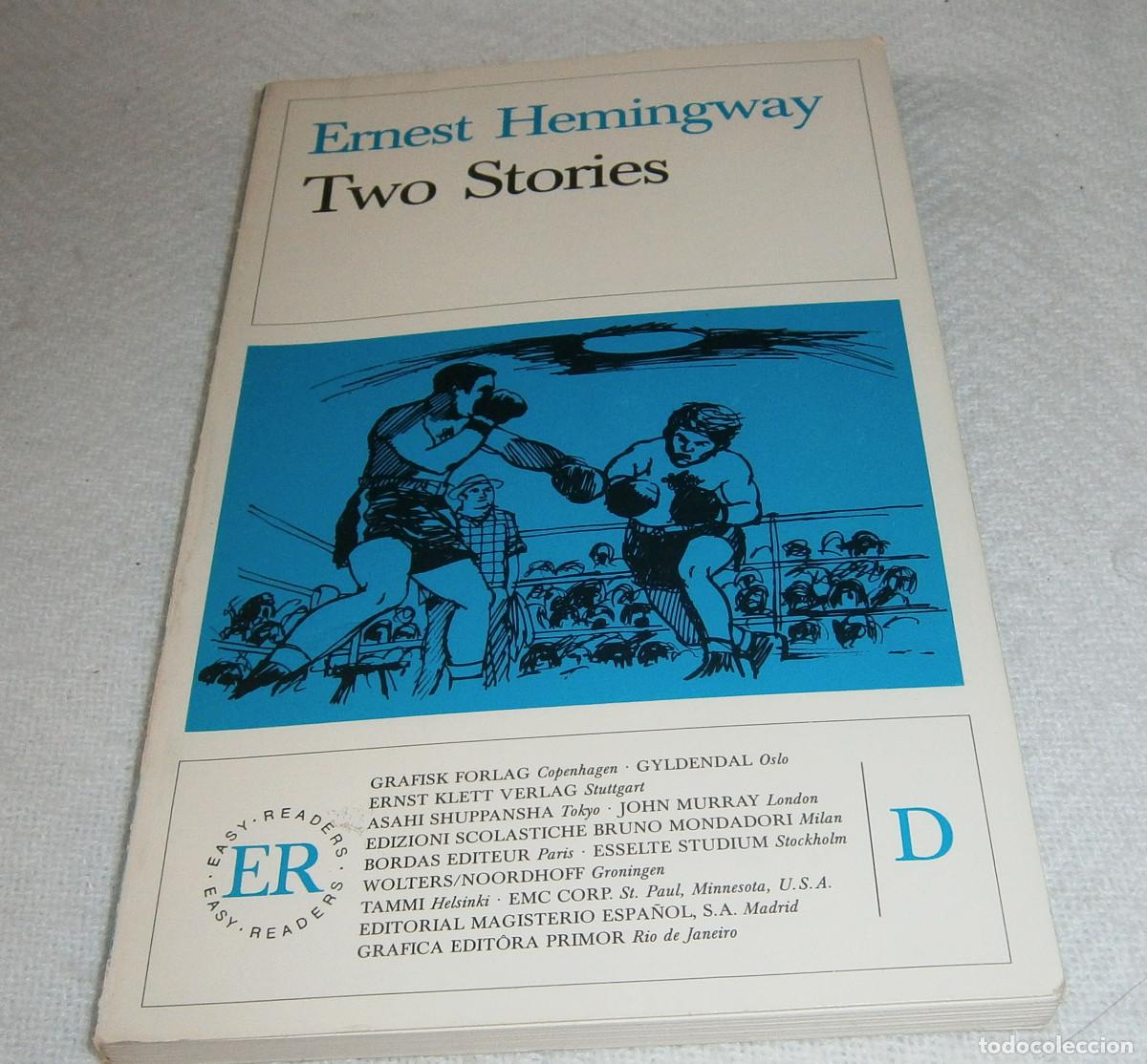 Libros de segunda mano: Two Stories Ernest Hemingway en ingles - Foto 1