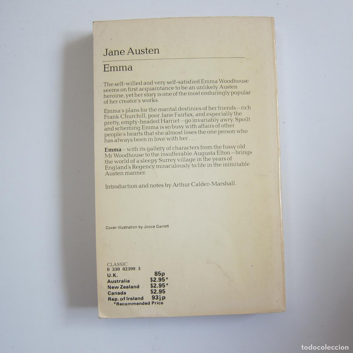 Libros de segunda mano: EMMA - JANE AUSTEN (PAN CLASSICS) IDIOMAS NOVELA - Foto 2