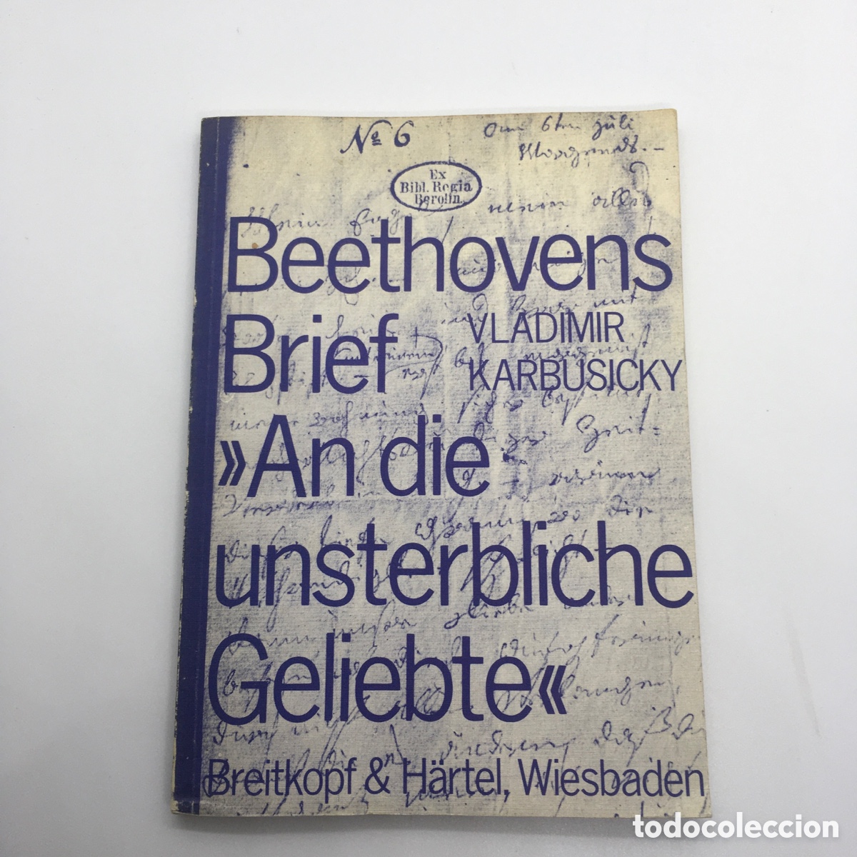 Libros de segunda mano: Libro sobre Beethoven en Alem&aacute;n - Foto 1