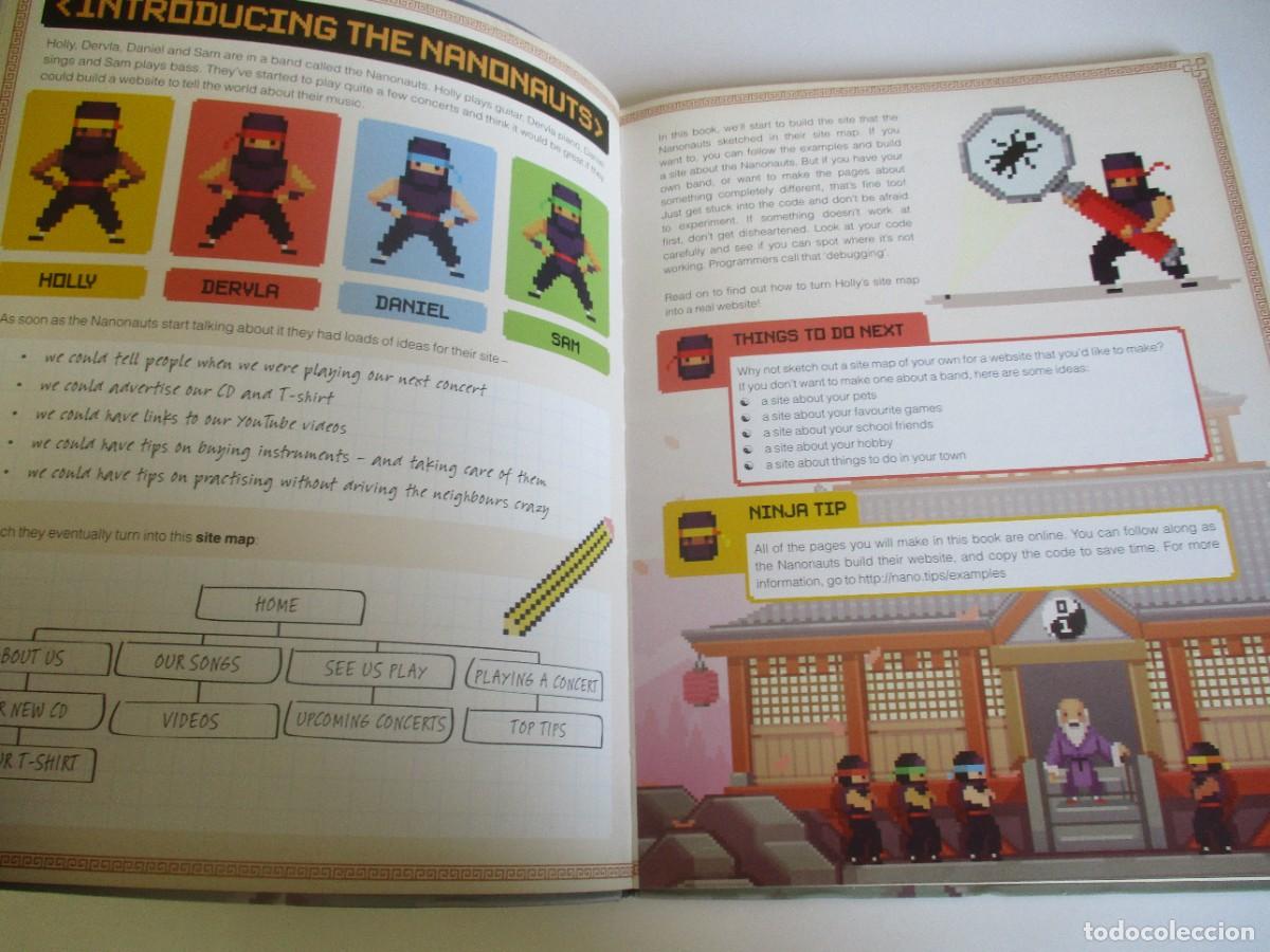 Libros de segunda mano: CODER DOJO NANO CREATE WITH CODE, Build your own Website (ingl&eacute;s) W20291 - Foto 2