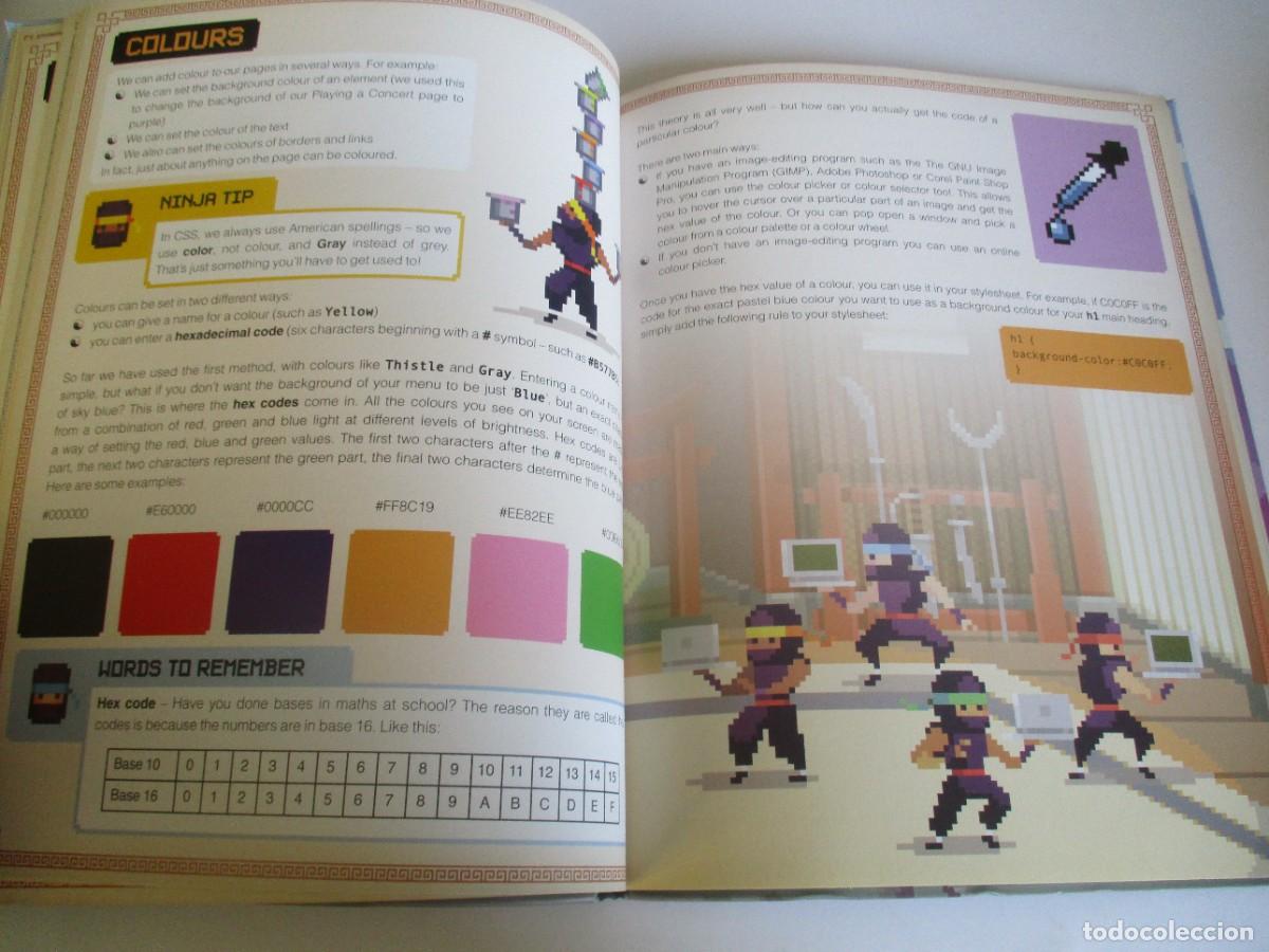 Libros de segunda mano: CODER DOJO NANO CREATE WITH CODE, Build your own Website (ingl&eacute;s) W20291 - Foto 4