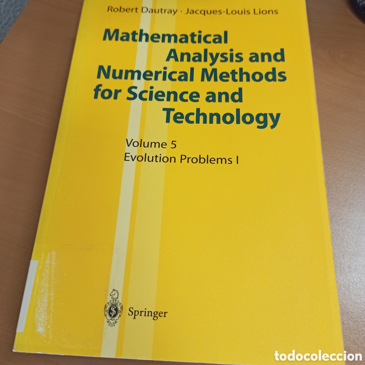Libros de segunda mano: Mathematical Analysis and Numerical Methods for Science vol 5 Problems I (Expurgo de Biblioteca) - Foto 1