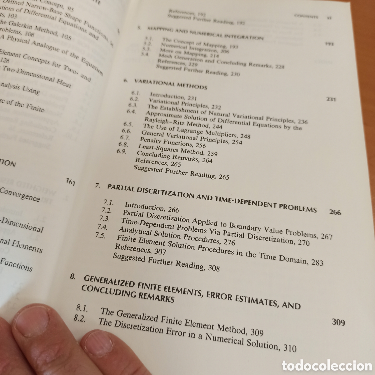 Libros de segunda mano: Finite Elements and Approxximation (Procedente de Expurgo de Biblioteca) - Foto 4