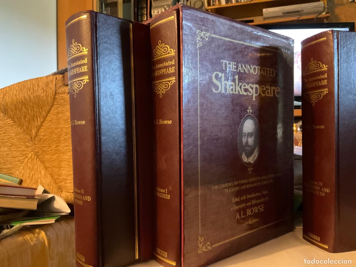 Second hand books: THE ANNOTATED SHAKESPEARE. Complete Works Illustrated. Comedies. Orbis and Poems. Rowse
