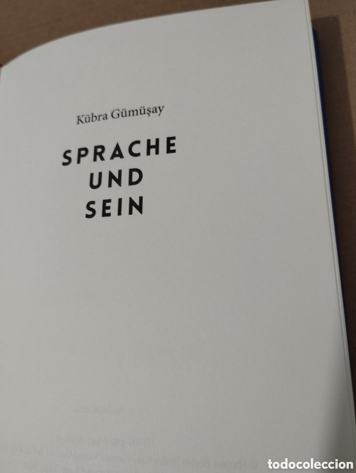 Libros de segunda mano: SPRACHE UND SEIN (K&Uuml;BRA G&Uuml;M&Uuml;SAY) - Foto 2