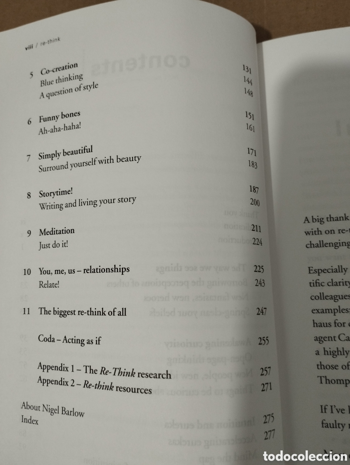 Libros de segunda mano: RE-THINK. HOW TO THINK DIFFERENTLY (NIGEL MAY BARLOW) - Foto 4