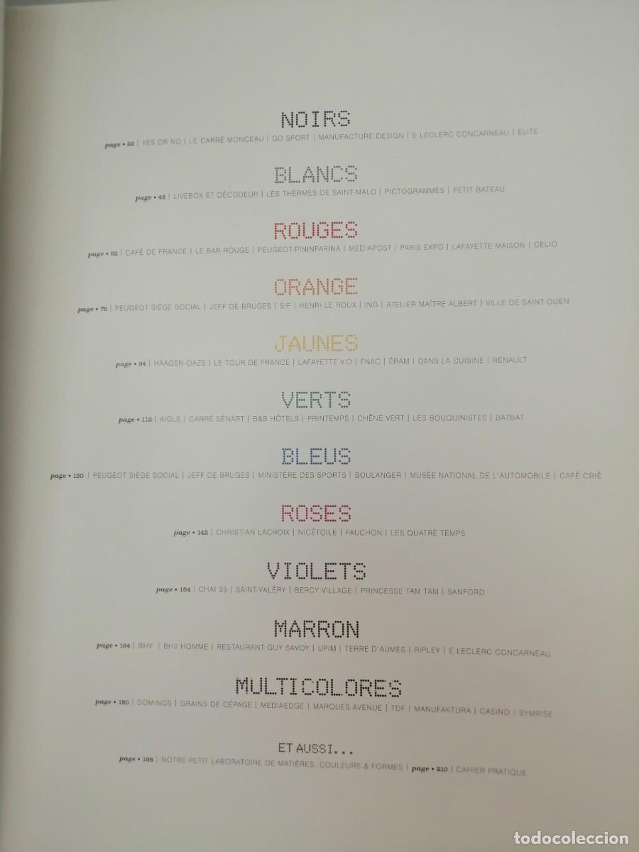 Libros de segunda mano: DESIGN. Marques et Couleurs: Vous avez dit Design? - Foto 3
