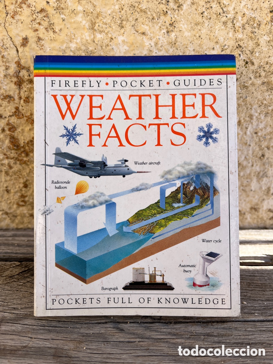 Libros de segunda mano: WEATHER FACTS. POCKETS FULL OF KNOWLEDGE.