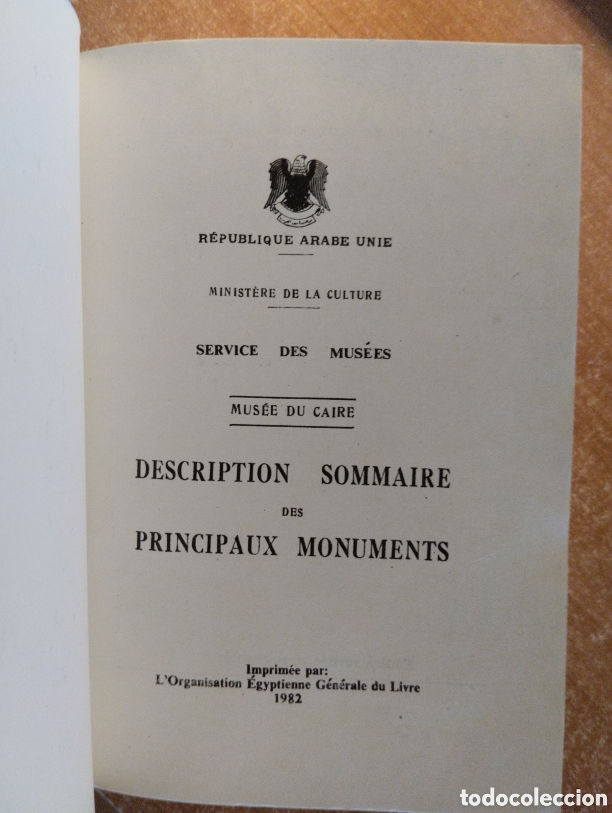 Libros de segunda mano: Guide du Mus&eacute;e Egyptien du Caire - Foto 2