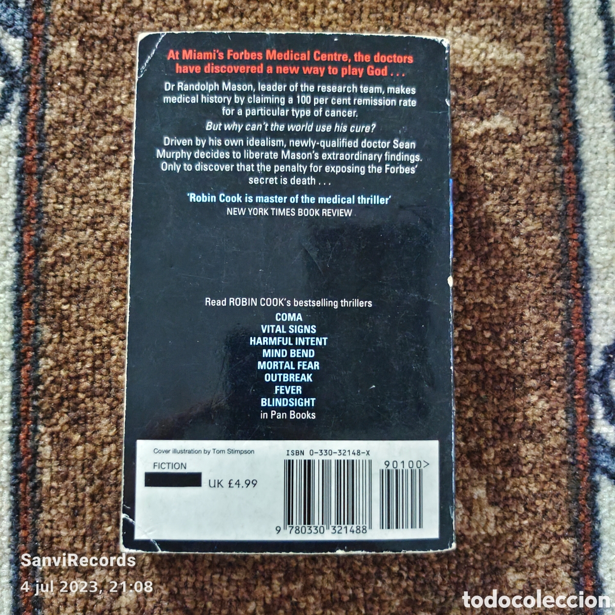 Libros de segunda mano: TERMINAL (ROBIN COOK) - Foto 2
